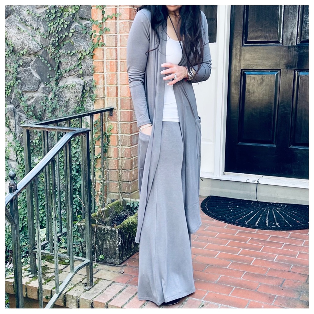 #09 one Fabulous open longline slouchy pockets cardigan - Picture 7 of 7